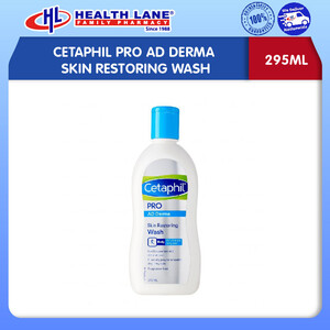 CETAPHIL PRO AD DERMA SKIN RESTORING WASH (295ML)
